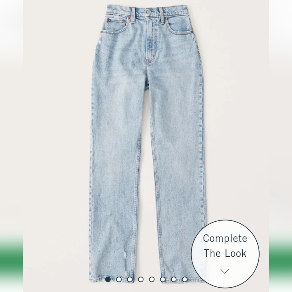 Curve Love Ultra High Rise 90s Straight Jean